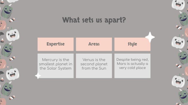 할로윈 패턴 소셜 미디어 프레젠테이션 템플릿