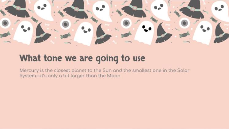 할로윈 패턴 소셜 미디어 프레젠테이션 템플릿