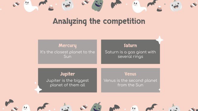 할로윈 패턴 소셜 미디어 프레젠테이션 템플릿