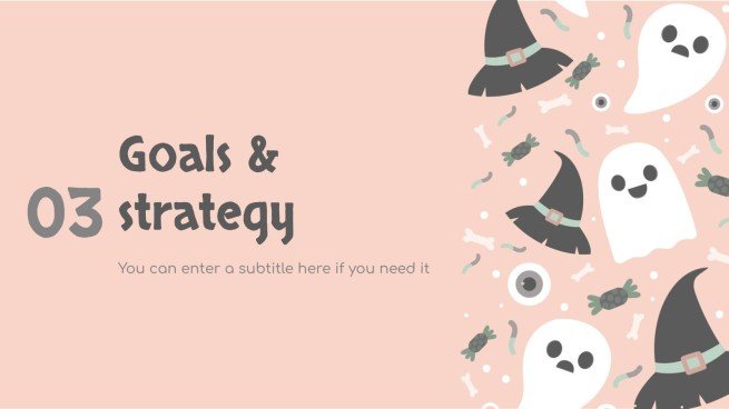 할로윈 패턴 소셜 미디어 프레젠테이션 템플릿