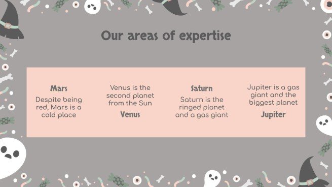 할로윈 패턴 소셜 미디어 프레젠테이션 템플릿