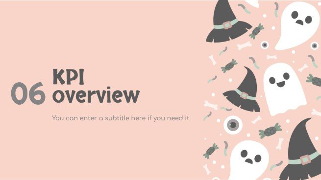 할로윈 패턴 소셜 미디어 프레젠테이션 템플릿