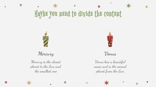 Holly Jolly presentation template 