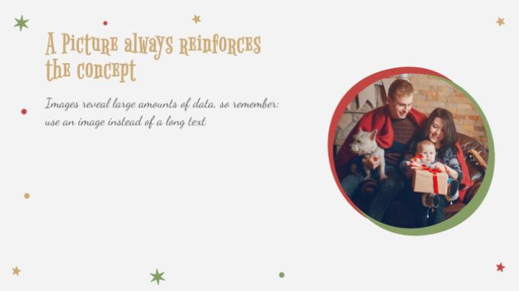 Holly Jolly presentation template 