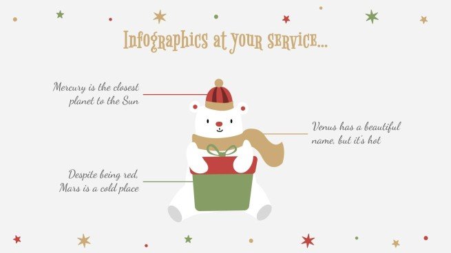 Holly Jolly presentation template 