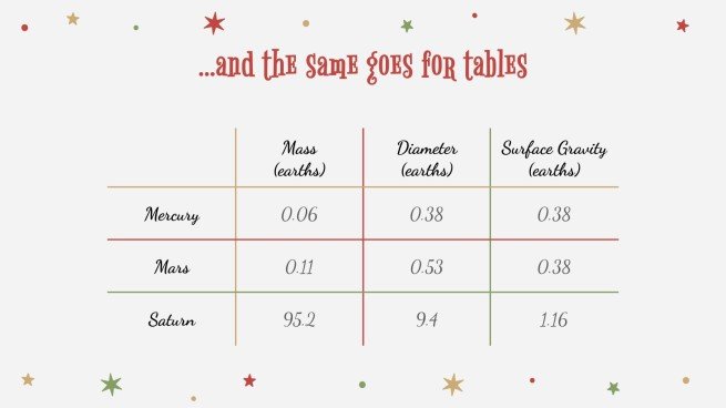Holly Jolly presentation template 