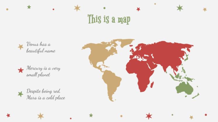 Holly Jolly presentation template 