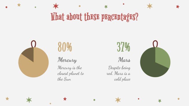 Holly Jolly presentation template 