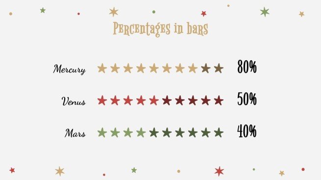 Holly Jolly presentation template 