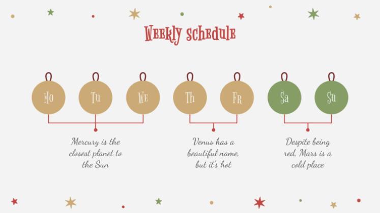 Holly Jolly presentation template 