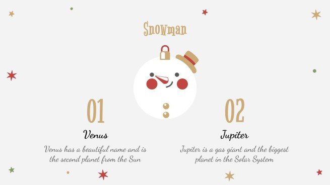 Holly Jolly presentation template 