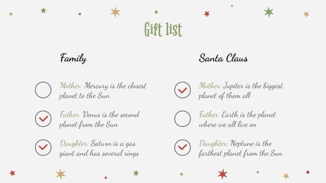 Holly Jolly presentation template 