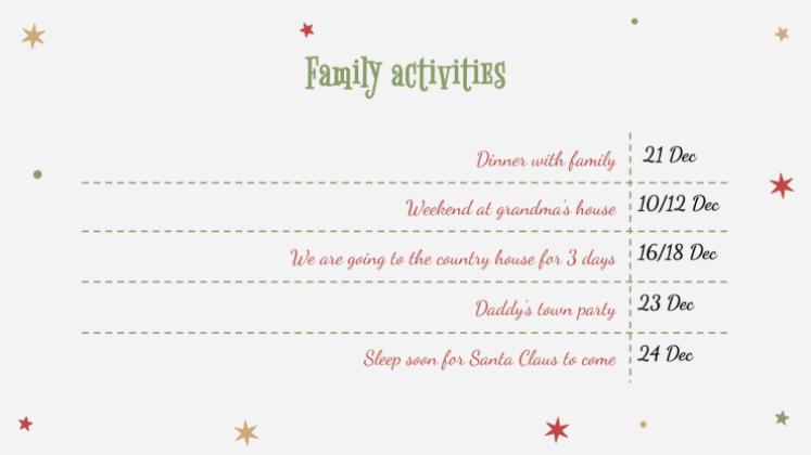 Holly Jolly presentation template 