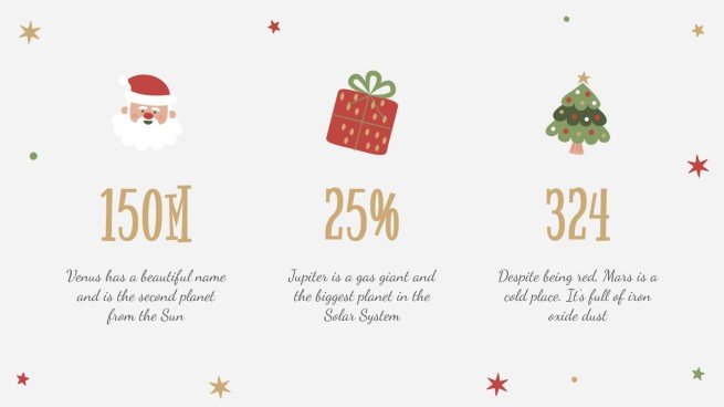 Holly Jolly presentation template 