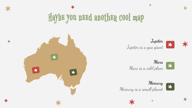 Holly Jolly presentation template 