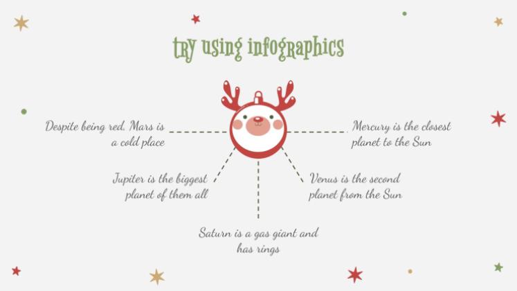 Holly Jolly presentation template 