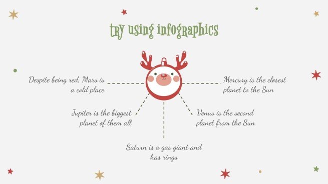 Holly Jolly presentation template 
