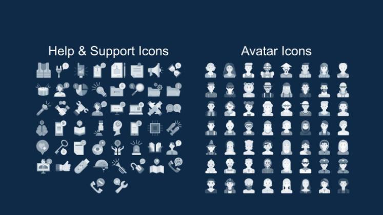 Holly Jolly presentation template 