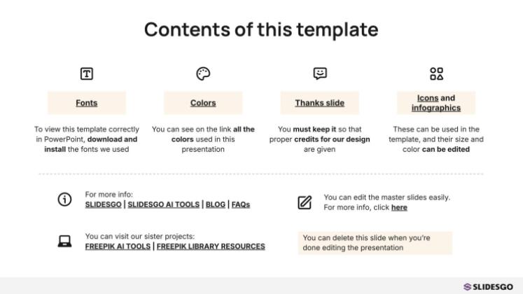 Investor Pitch Deck presentation template 