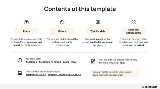 Investor Pitch Deck presentation template 