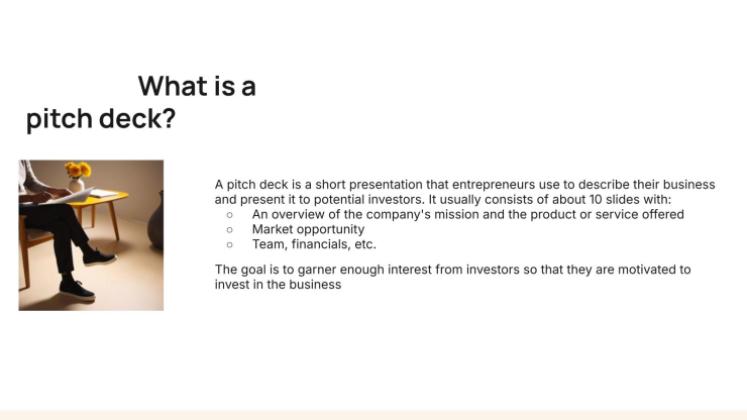 Investor Pitch Deck presentation template 