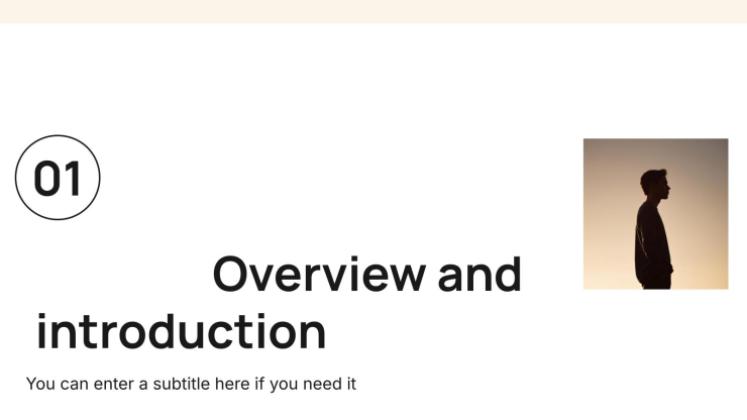 Investor Pitch Deck presentation template 