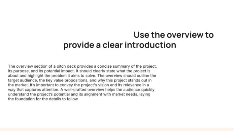 Investor Pitch Deck presentation template 