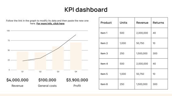 Investor Pitch Deck presentation template 