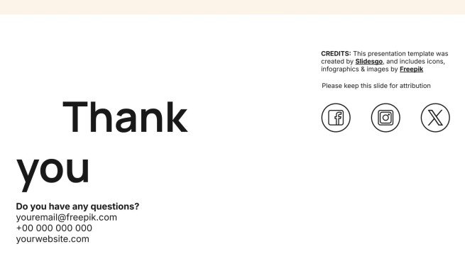 Investor Pitch Deck presentation template 