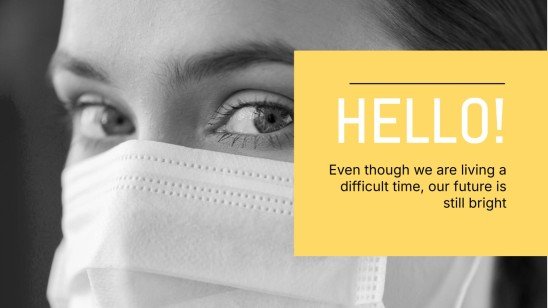 Le monde après le Coronavirus Modèles de présentation