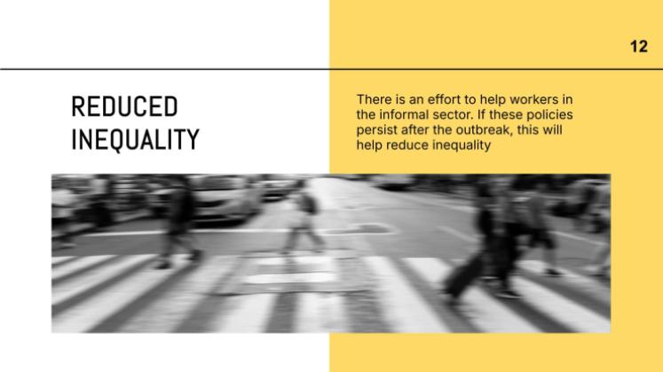 Le monde après le Coronavirus Modèles de présentation