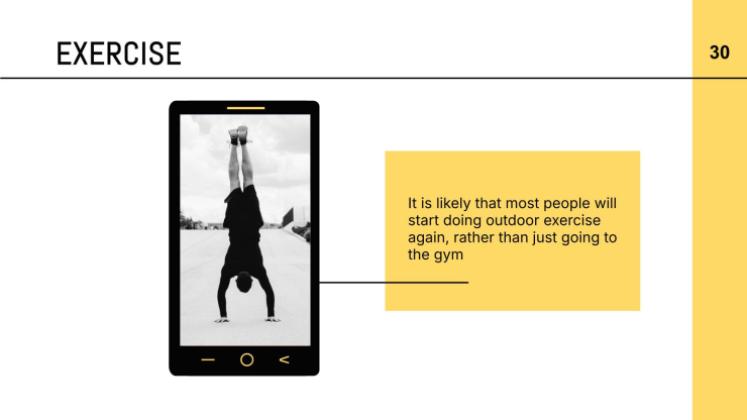 Le monde après le Coronavirus Modèles de présentation