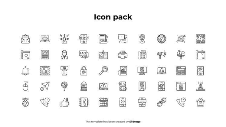 Infographie de communication Modèles de présentation