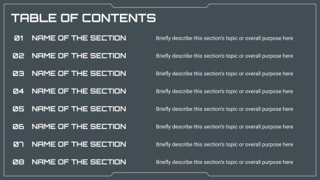 Film de science-fiction Modèles de présentation