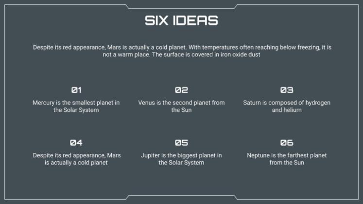 Film de science-fiction Modèles de présentation