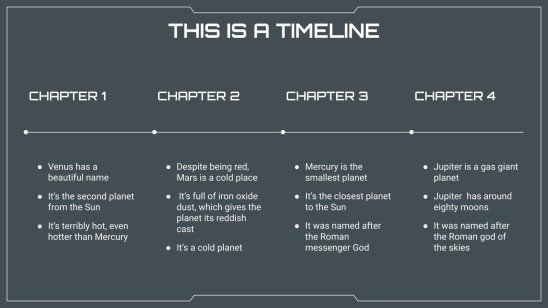 Film de science-fiction Modèles de présentation