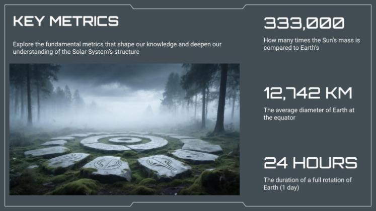 Film de science-fiction Modèles de présentation