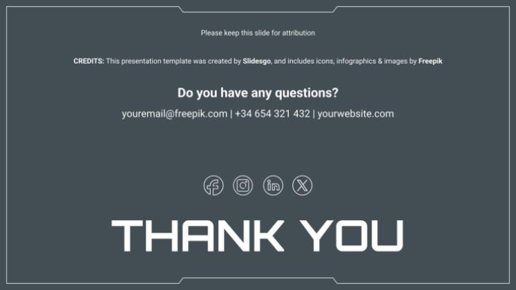 Film de science-fiction Modèles de présentation