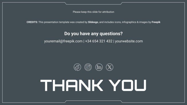 Film de science-fiction Modèles de présentation