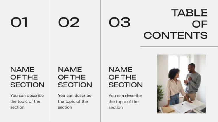 대학 졸업 후의 삶 프레젠테이션 템플릿