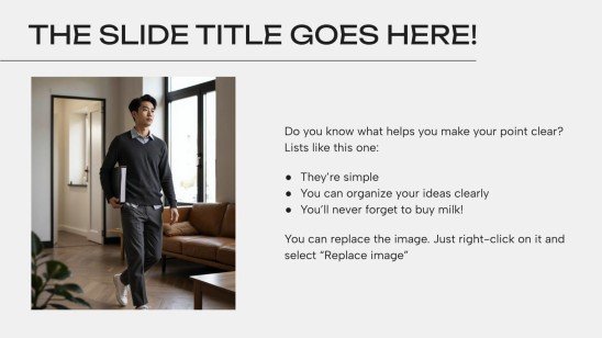 대학 졸업 후의 삶 프레젠테이션 템플릿