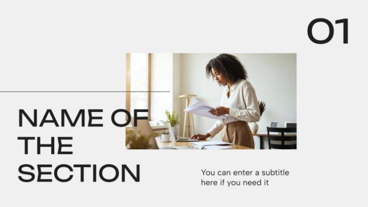 대학 졸업 후의 삶 프레젠테이션 템플릿