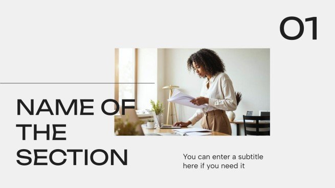 대학 졸업 후의 삶 프레젠테이션 템플릿