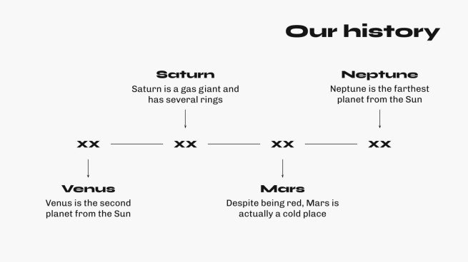 아시아 길거리 음식 프레젠테이션 템플릿