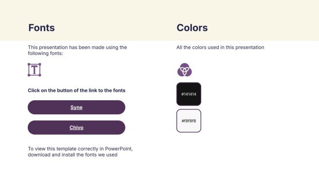 아시아 길거리 음식 프레젠테이션 템플릿
