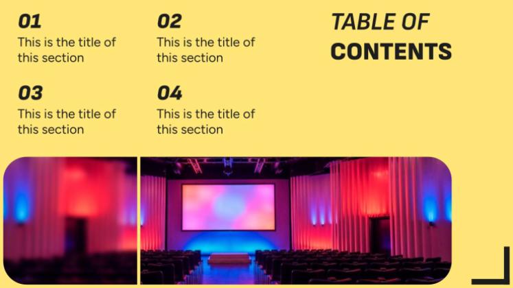 Discussions d'experts Modèles de présentation