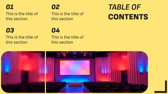 Discussions d'experts Modèles de présentation