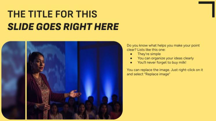 Discussions d'experts Modèles de présentation