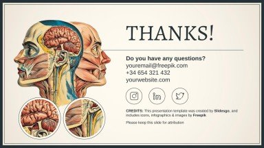 Plantilla de presentación Explorando el sistema del cuerpo humano
