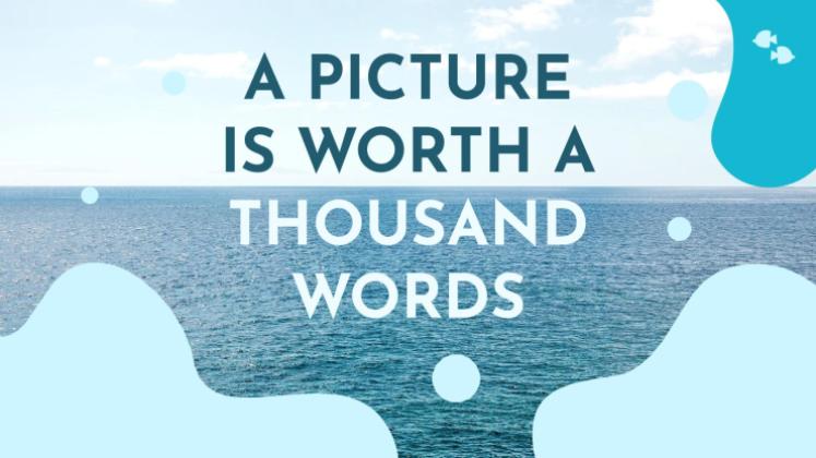 Plantilla de presentación Vida marina